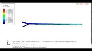 Debonding behavior Abaqus modelling [upl. by Dahsraf]