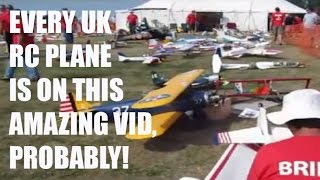 CRHnews  WINGS AND WHEELS  Every RC plane at North Weald Aerodrome 2010 [upl. by Werby]