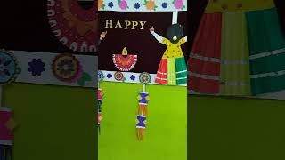 Diwali decoration ideas for preschool  school preschoolers [upl. by Manson21]