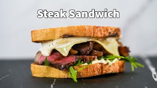 Mastering The Perfect Steak Sandwich at Home [upl. by Barmen]