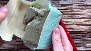 ASMR CUTTING VINTAGE SOAP FROM 1978 [upl. by Rockwell925]