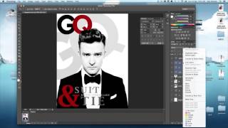 Photoshop Tutorial  Magazine Cover For InDesign [upl. by Dorahs]