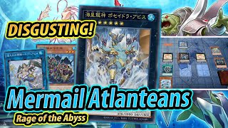 Mermail Atlanteans DECK TESTING  Rage of the Abyss [upl. by Ardnaz465]