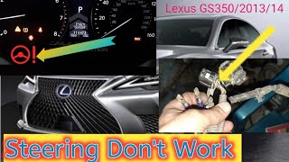 How to Lexus GS3502013 C1512 Torque Sensor 2 EMPS Dont Work Full Digram Solution Toyota Lexus [upl. by Barret]