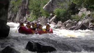 Maine Whitewater Rafting Penobscot River [upl. by Ylrevaw]