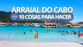 10 COSAS PARA HACER EN ARRAIAL DO CABO los imperdibles QUE HACER EN ARRAIAL DO CABO brasil [upl. by Urbanna871]