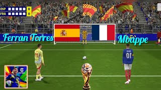 France vs Spain full penalty shootout  Kylian Mbappe vs 👉 Ferran Torres ESP vs POR HIGHLIGHTS [upl. by Atinrev]