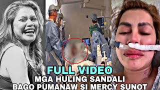 MERCY SUNOT MGA HULlNG SANDALl BAGO PUMANAW  MERCY SUNOT AEGIS BAND LUNG CANCER  RlP [upl. by Phelps]