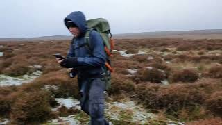 Ilkley moor West Yorkshire England  we lost the path 😬 [upl. by Eilraep]