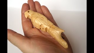 3d puzzle on a scroll saw Parrot [upl. by Mascia]