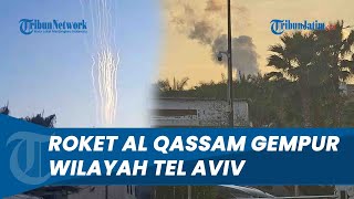 IRON DOME JEBOL LAGI Rentetan Rudal Brigade Al Qassam Buat Tel Aviv Membara [upl. by Wendie]