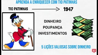 🎩💵5 Lições Valiosas do Tio Patinhas🎩💵 [upl. by Nahrut]