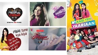 Top 10 Youth Based Shows Of Indian Television [upl. by Dammahum163]