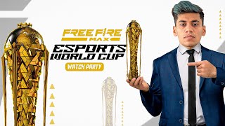 Esports World Cup  Watch Party  UNGRADUATE GAMER  Free Fire Max [upl. by Polk]