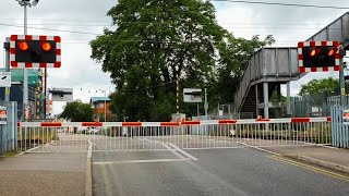 Cheshunt Level Crossing Hertfordshire [upl. by Etnuahc]