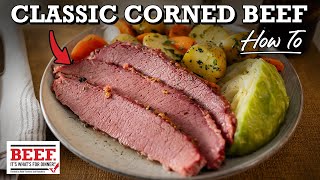 How to Cook Classic Corned Beef amp Cabbage [upl. by Nickles]