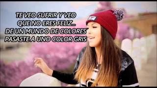 VER TUS LAGRIMAS CAER  LETRA   Dharlyn Lobos FT Angel Isis Angett [upl. by Holmun]