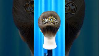 simple amp elegant hairstyles ❤️🎀hairhacks hair hairstyle [upl. by Salvadore971]