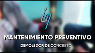 🧱Mantenimiento preventivo a demoledor de concreto [upl. by Eignat]