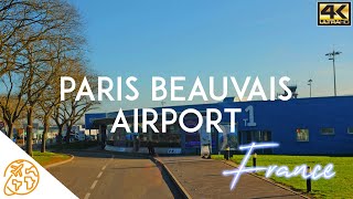 Paris Beauvais Airport Tour BVA 4k Shuttle Transfer Info [upl. by Stephanus]