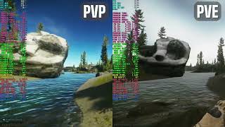 Tarkov PVP vs PVE Performance Comparison [upl. by Elletsyrc]