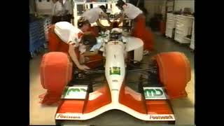 1992  David Brabham test Footwork FA13 garage footage only [upl. by Tani]