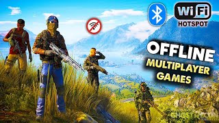 Top 15 Offline Multiplayer Games For Android 2024 HD Wifi HotSpot  Bluetooth amp Local [upl. by Alyakim]