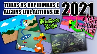 TODAS AS RAPIDINHAS E ALGUNS LIVE ACTIONS DO MESOZOICO ZOADO DE 2021 com algumas curiosidades [upl. by Coppinger855]