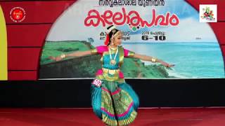 BHARATHANATYAM  CODE 602  KANNUR UNIVERSITY UNION KALOTHSAVAM 2019 [upl. by Audly229]