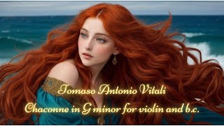 Tomaso Antonio Vitali  Chaconne in G minor for violin and bc [upl. by Pardo]