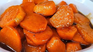 easy CANDIED YAMS  recipe [upl. by Andrej971]