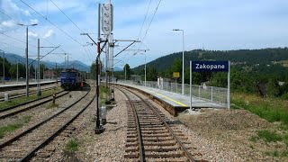 Cabview 4K ED72012 Kraków Główny  Zakopane  sound  22072022 [upl. by Faruq]