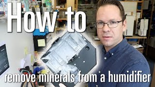 How to remove minerals  calc  limescale from a humidifier [upl. by Lindon]