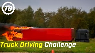 Truck Driving Challenge Part 2 Alpine Course Race  Top Gear  BBC [upl. by Witte]