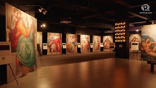 A peek into Michelangelo’s Sistine Chapel The Exhibition  ShareAsia [upl. by Hut]