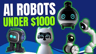 10 AI Home Robots For Adults UNDER 1000 [upl. by Aicilef569]