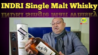 INDRI Single Malt Indian Whisky Unboxing ‎nilgirikashyap [upl. by Sanez]