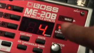 Boss ME20B Bass FX  PMT [upl. by Allecnirp379]