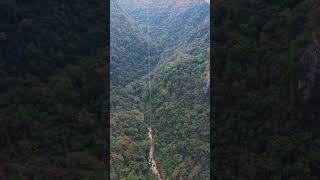 Zhangjiajie Grand Canyon Glass Bridge Bungee Jump [upl. by Ennaillij]