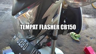 Letak Flasher Motor CB150 [upl. by Gable]