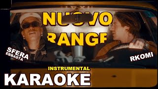 Rkomi ft Sfera Ebbasta NUOVO RANGE Karaoke  Instrumental [upl. by Adnilahs]