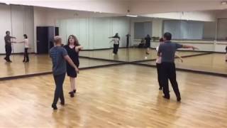 Silver Rumba variations curl syncopated fan rope spinning [upl. by Shriver36]