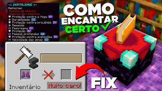 ✔️ COMO ENCANTAR DO JEITO CERTO no MINECRAFT GUIA COMPLETO de BIGORNA [upl. by Coopersmith272]