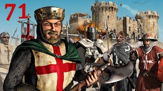 Stronghold Crusader HD  71 Nobles contra villanos  Escaramusas encadenadas [upl. by Hada]