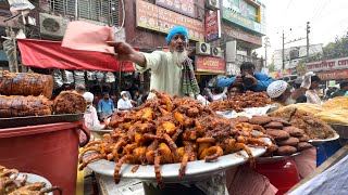 Traditional and Famous Ramadan Special Iftar Market in Dhaka  Chawkbazar  Street Food Bangladesh [upl. by Georgeanna]