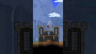 Mini castelo no terraria 🏰 terraria terrariabuild gameplay [upl. by Nelak]