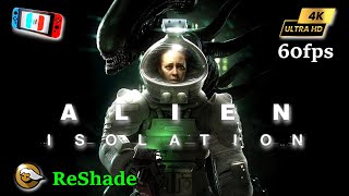 Alien Isolation Switch 4K 60FPS Unlock Language Patched l Ryujinx 111401 l PC Gameplay [upl. by Einahpit692]