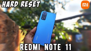 COMO FORMATAR REDMI NOTE 11 CORRETAMENTE HARD RESET XIAOMI [upl. by Saraann785]