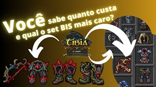 Qual é o Set BIS mais CARO do Tibia Descubra Agora Atualizado [upl. by Kieran129]