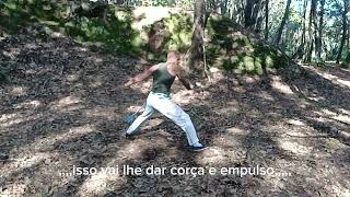 como fazer a queixada  golpes de capoeira  tutorial passo a passo [upl. by Chesney243]